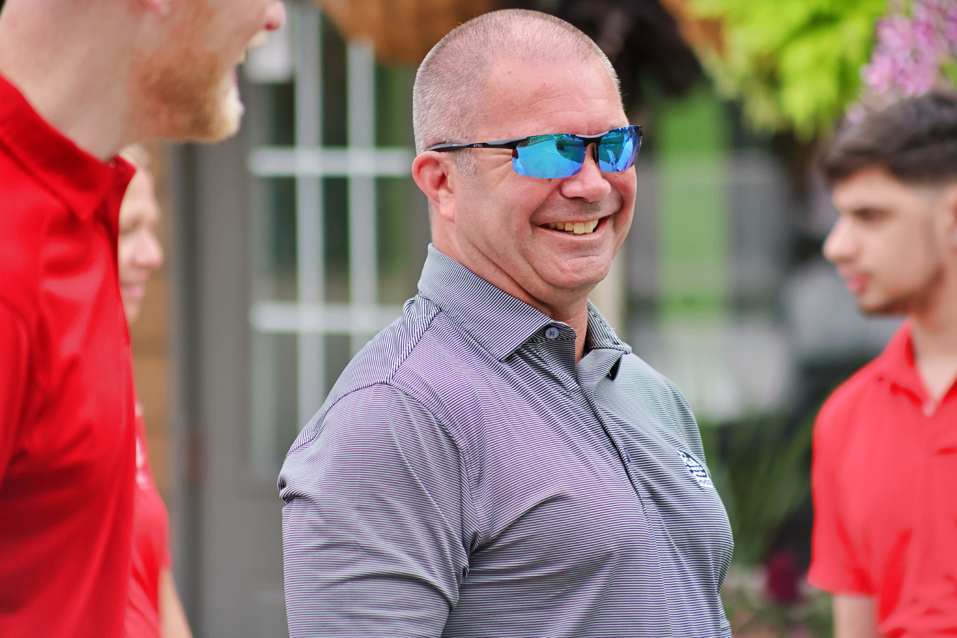 Kevin Corn at the 2025 annual Ranken Jordan golf tournament Tee It Up for the Kids