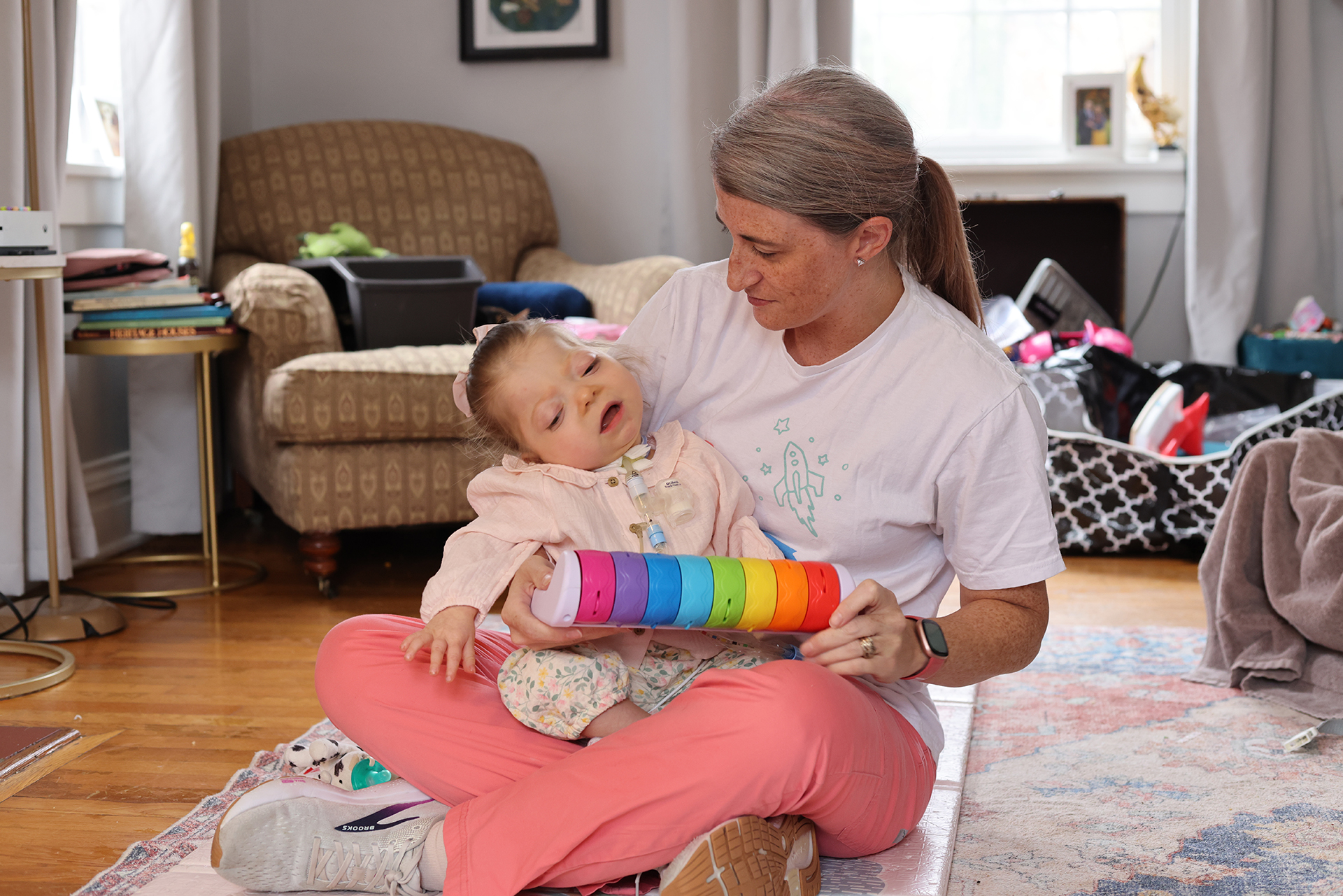 Private duty nursing care for one of Ranken Jordan's patients