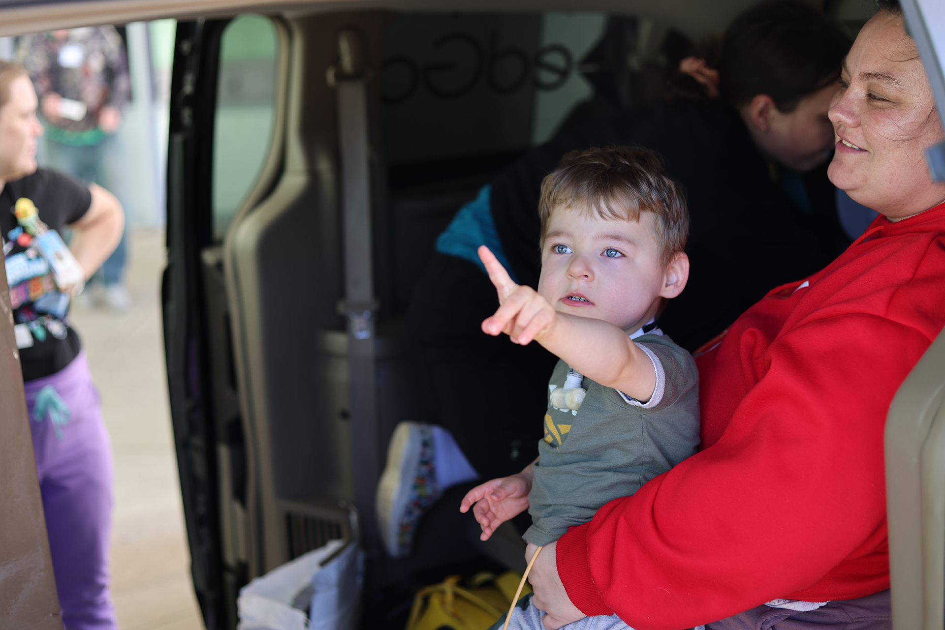 Patient discharging from Ranken Jordan, going home